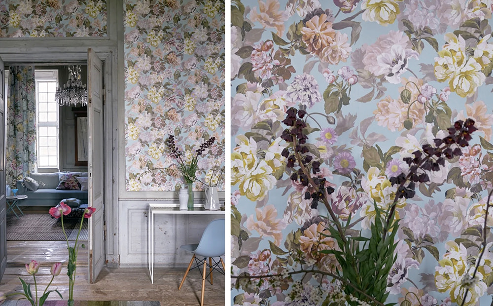 Tapeten von Designers Guild bei Schönauer Raumausstattung im werkhaus bei Rosenheim