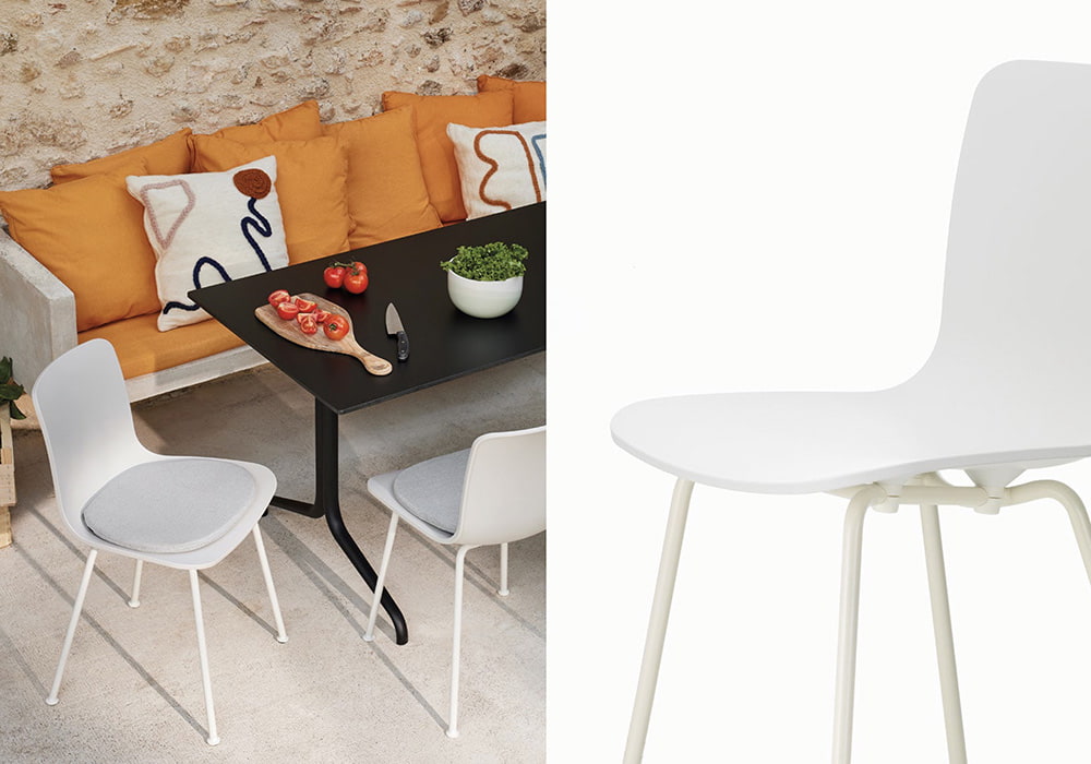 Vitra Chairs für den Outdoorbereich bei cbo im werkhaus bei Rosenheim