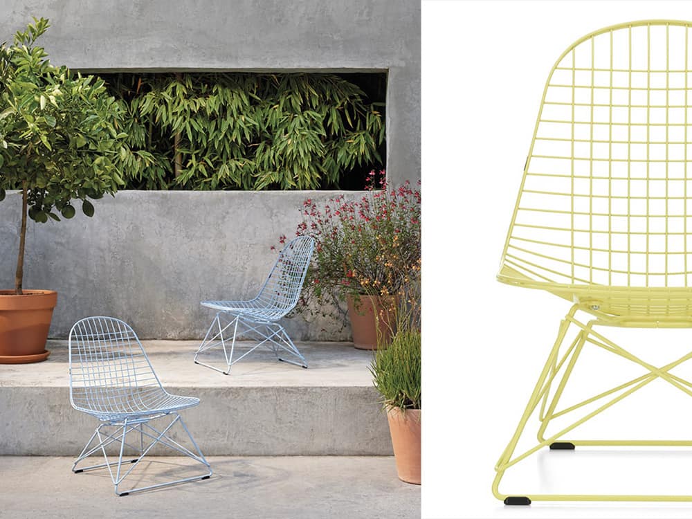 Vitra Chairs für den Outdoorbereich bei cbo im werkhaus bei Rosenheim