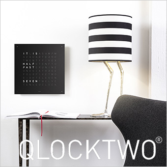 Qlocktwo - Zeit in Worten